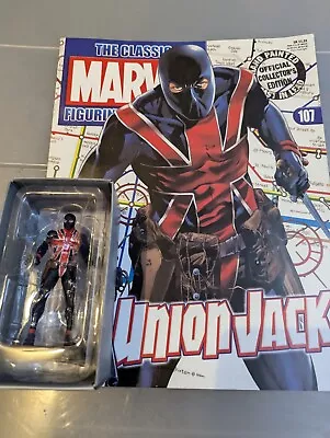 Buy Union Jack #107 - Eaglemoss The Classic Marvel Figurine Collection • 4.99£