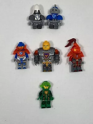 Buy Lego Nexo Knights Minifigure Bundle Nex007 Nex073 Nex011 Nex021 Nex119 Nex091 • 14.95£