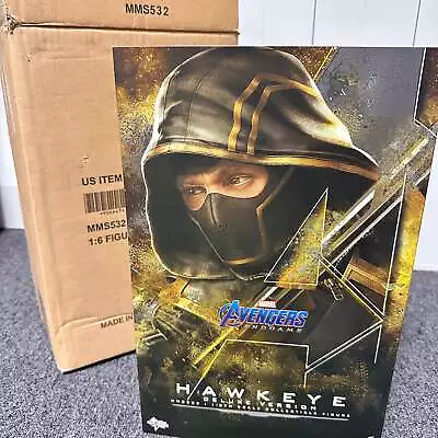 Buy Hot Toys Endgame Hawkeye Deluxe Version 1/6 Scale PRE OWNED • 215.99£