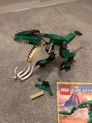 Buy Lego 3 In 1 Creator 31058 3 Dinosaur 💯% Complete W Instruct • 5£