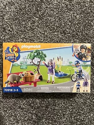Buy Playmobil 70918 DUCK ON CALL Police Action Police Chase Playset 30 Pcs Age 3-5 • 7.98£
