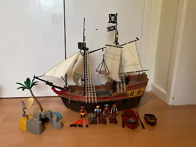 Buy Playmobil Pirate Ship And Island COLLECTION ONLY CHESTER AREA • 15£