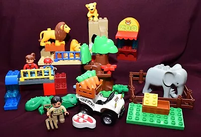 Buy # MISSING GIRAFFE # Lego Duplo 5634 ZOO Elephant Lions ATV Alligator 13-07 • 24.99£