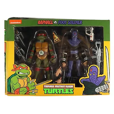 Buy Neca TMNT / Teenage Mutant Ninja Turtles - Raphael Vs. Foot Soldier - MISB • 139.09£