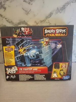 Buy Star Wars Angry Birds Game Jenga Tie Fighter Hasbro Games Family Jenga Blocks • 12£