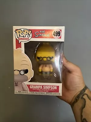 Buy Funko Pop! Grampa Simpson #499 The Simpsons Vinyl Figure Boxed • 14.99£