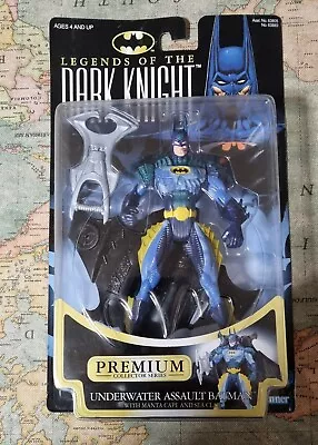 Buy  Legends Of The Dark Knight Underwater Assault Batman Action Figure Kenner1997 • 22£