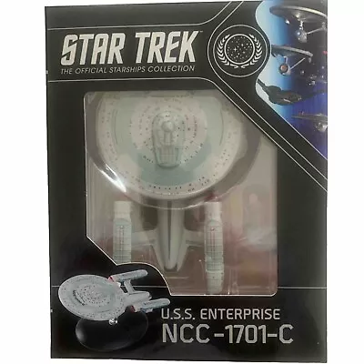 Buy STAR TREK STARSHIP COLLECTION U.S.S. ENTERPRISE NCC-1701-C EAGLEMOSS With Mag • 28£