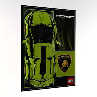 Buy BRICK IN IT Wall Display Panel For LEGO® Technic Lamborghini Sián FKP 37 42115 • 84.99£