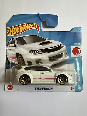 Buy SUBARU WRX STI WHITE Hot Wheels • 3£