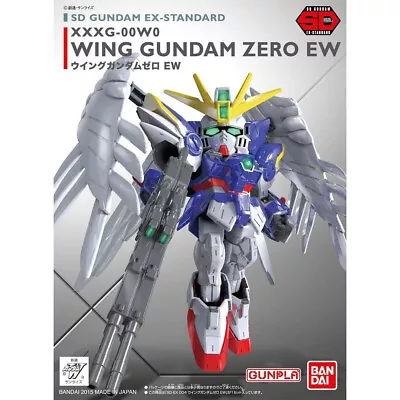 Buy Bandai SD 004 XXXG-00W0 Wing Gundam Zero EW Ex-Standard Gunpla Kit 65618 • 11.95£
