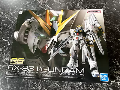 Buy Bandai RG 1/144 RX-93 Nu Gundam Model Kit Gunpla, New And Unbuilt • 32£