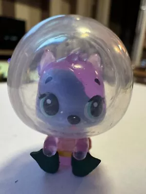 Buy Hatchimal Collectable 3cm Purple Cat With Blue Wings And Space Helmet • 5£