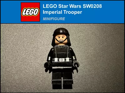 Buy LEGO Star Wars Imperial Trooper Minifigure SW0208 #10188 #8038 • 8£