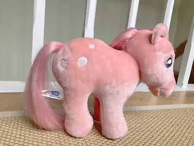 Buy Vintage My Little Pony Hasbro Softies Cotton Candy Plush Stuffed G1 Toy 80's • 10£