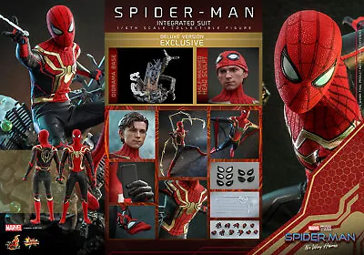 Buy 1/6 Hot Toys Mms624 Spider-man: No Way Home Peter Parker Integrated Deluxe Ver • 529.99£