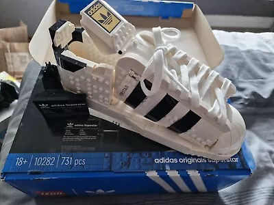 Buy LEGO Icons: Adidas Originals Superstar (10282) Built In Box • 55£