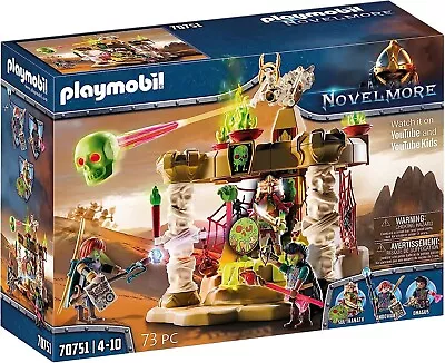 Buy Playmobil 70751 Novelmore Sal'ahari Sands Skeleton Army Temple Playset Ages 4+ • 24.99£