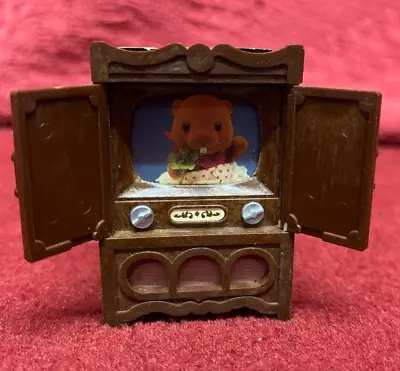 Buy Sylvanian Families | Television / TV With Three  Channels  | Vintage • 10£
