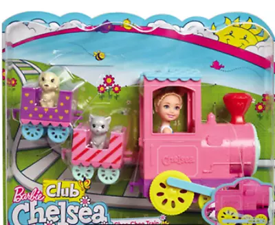 Buy Barbie Club Chelsea Doll, Pets & Choo-Choo Train New In Box • 29.83£