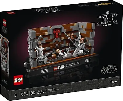 Buy 🌟NEW🌟 Lego Star Wars 75339 Death Star Trash Compactor Diorama Set 🌟SEALED🌟 • 99.95£