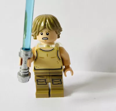 Buy Lego Star Wars MiniFigure Luke Skywalker 75208 SW0907 • 8.99£