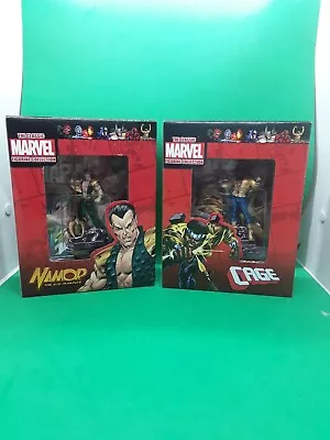 Buy 2 X Eaglemoss Boxed Marvel Figure Namor Sub-Mariner Luke Cage Defenders Avengers • 10£