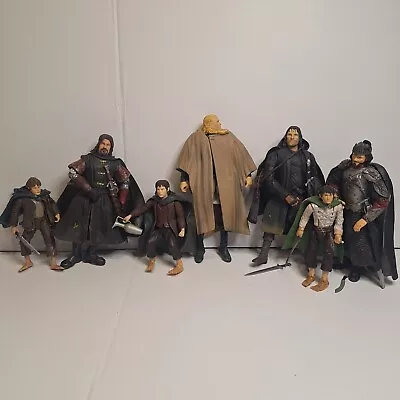 Buy Lord Of The Rings 7 Action Figures  Bundle • 25£