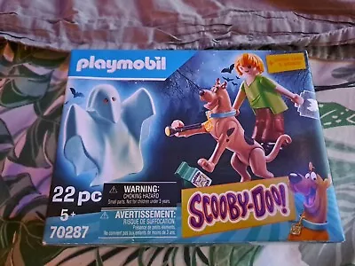 Buy PLAYMOBIL (70287) Scooby-DOO! - Scooby And Shaggy With Ghost Toys • 13.99£
