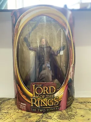 Buy Bnib Lord Of The Rings King Theoden Sword Attack Toy Biz Action Figure Two Tower • 7.99£