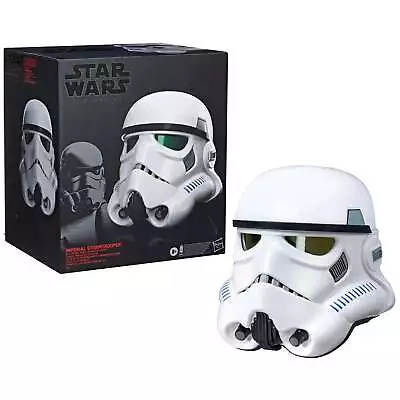 Buy Star Wars Black Series Rogue One Imperial Stormtrooper Electronic Helmet • 179.95£
