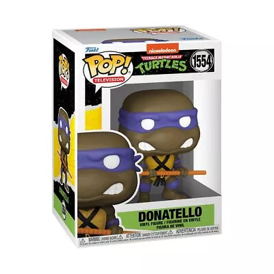 Buy Funko POP! TV: Teenage Mutant Ninja Turtles (TMNT) - Donatello - TMNT Retro/Clas • 16.63£