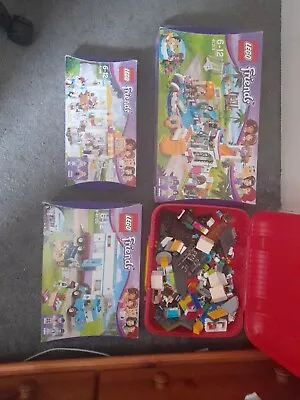 Buy Lego Friends Bundle 3 Set With An Additonal Box With More Pieces Of Lego • 35£