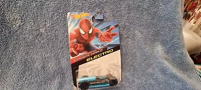 Buy HOT WHEELS THE AMAZING SPIDERMAN 2 ELECTRO NEW On Creased Card • 3.18£