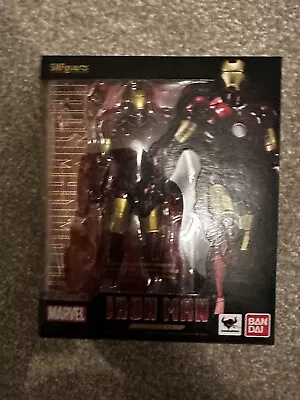 Buy Bandai Tamashii Nations SH Figuarts Marvel Iron Man Mark 7 (VII) Original Releas • 50£