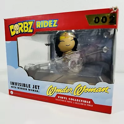 Buy Funko Dorbz Ridez Wonder Woman With Invisible Jet Vinyl Figure DC Comics #002 • 15.99£