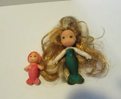 Buy Vintage Kenner Sea Wees Doll Sunny And Baby Star Mermaid Figures • 23.29£