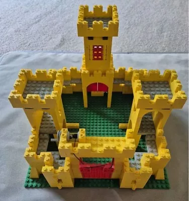 Buy Lego Castle Set - Yellow Castle 375 6075  - Vintage 1978 - Complete • 69.99£