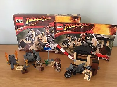 Buy LEGO Indiana Jones 7620 Motorcycle Chase Holy Grail 2.0 Edition. BOXED And Mint! • 39.50£