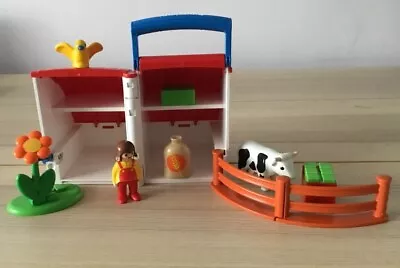 Buy Playmobil 123 FARM   TAKE-ALONG BARN • 5.50£