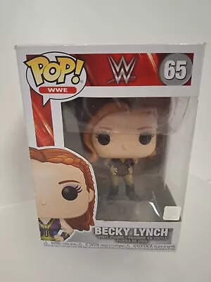 Buy New In The Box Wwe Wrestling Becky Lynch Funko Pop! Figure #65 • 9.99£