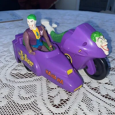 Buy Toybiz Jokers Motorbike And Launching Sidecar With Jocker Figure • 19.95£
