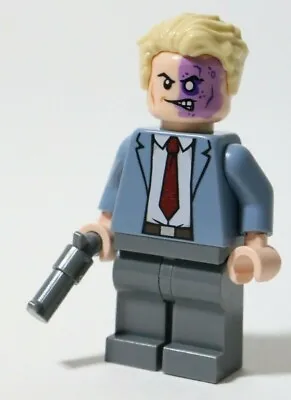 Buy All Parts LEGO - Detective Harvey Dent Minifigure MOC DC Two Face Batman • 14.99£