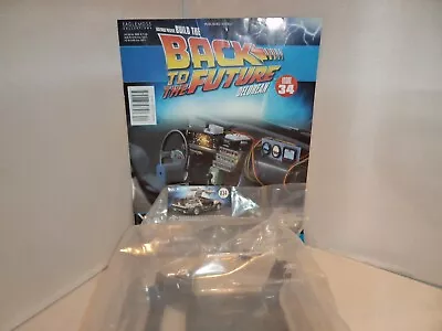 Buy Eaglemoss 1/8 Scale Build The Back To The Future Delorean  Issue 34 • 8£