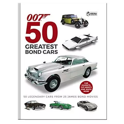 Buy 50 Greatest James Bond Cars (007) 120 Page Hardcover Collectable Eaglemoss Book • 18.49£