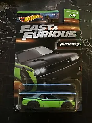 Buy Hot Wheels Dodge Challenger Drift Car Fast & Furious New • 19.98£