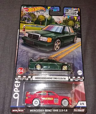 Buy 2018 Hot Wheels Premium MERCEDES BENZ 190E 2.5-1.6 Momo Bundle • 7.11£