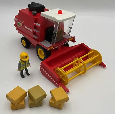 Buy Playmobil 3929 Country Red Combine Harvester, Farm Tractor • 25£