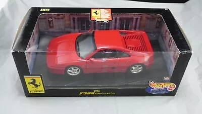 Buy Ferrari F355 Hot Wheels 1:18 Red 1994 Berlinetta V8 Pininfarina Design Car Toy • 69.99£