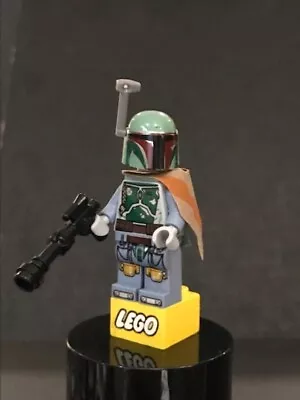 Buy LEGO Star Wars BOBA FETT WITH DARK ORANGE STRIPE CAPE AND BLASTER Sw0711  • 10£